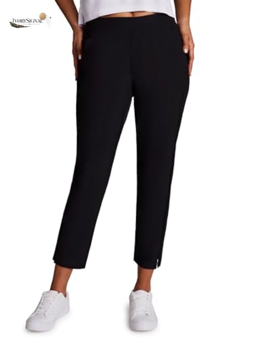 RBX Women's Ankle Pant Quick Drying Lightweight Stretch Woven Straight Leg Pants